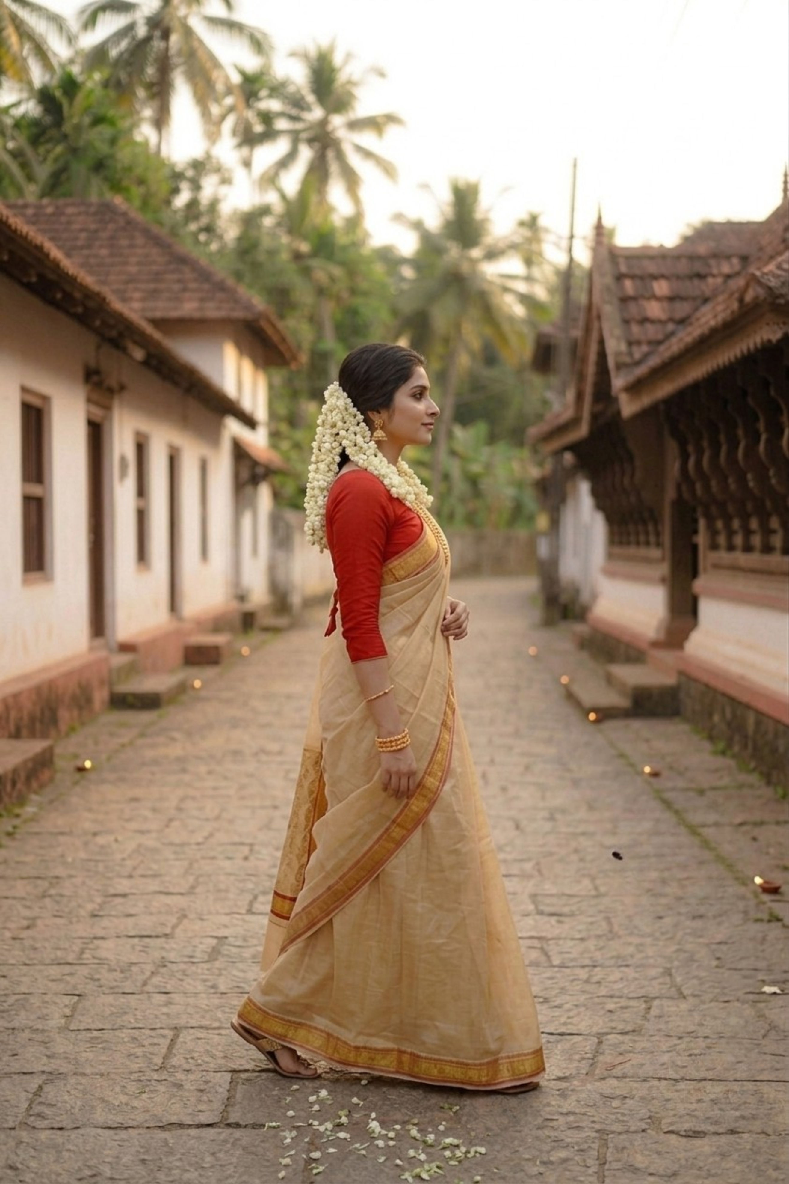Zip and Go Premium Saree Onam Collection