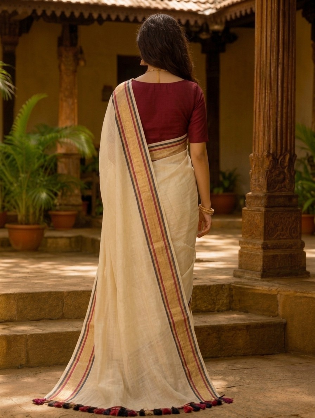 Zippy Onam Varalekshmi Premium Saree